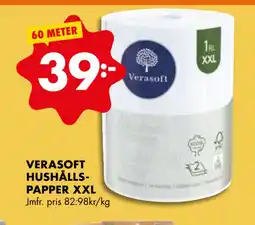 ÖoB VERASOFT HUSHÅLLSPAPPER XXL erbjuda