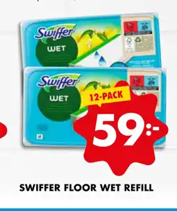 ÖoB SWIFFER FLOOR WET REFILL erbjuda