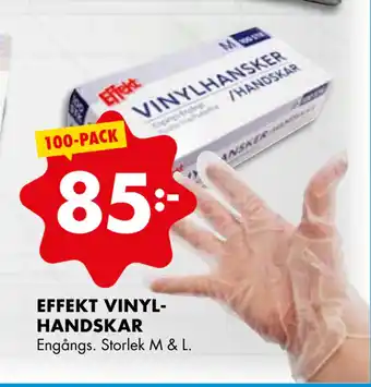 ÖoB EFFEKT VINYLHANDSKAR erbjuda