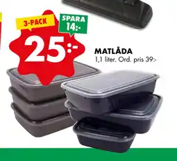 ÖoB MATLÅDA erbjuda