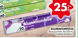 ÖoB ALUMINIUMFOLIE erbjuda