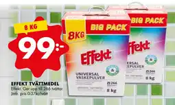 ÖoB EFFEKT TVÄTTMEDEL erbjuda