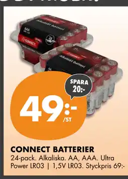 ÖoB CONNECT BATTERIER erbjuda