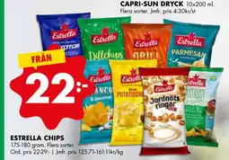 ÖoB ESTRELLA CHIPS erbjuda