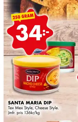 ÖoB SANTA MARIA DIP erbjuda