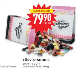 Willys LÖSVIKTSGODIS erbjuda