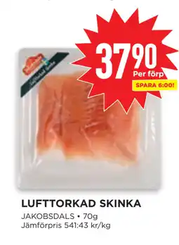 Willys LUFTTORKAD SKINKA erbjuda