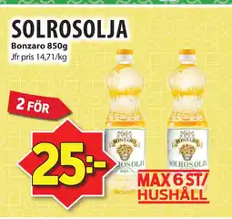 Matvärlden Tensta SOLROSOLJA erbjuda