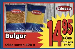 Supergrossen Bulgur erbjuda