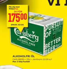 Willys ALKOHOLFRI ÖL erbjuda