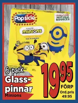 Supergrossen Glasspinnar erbjuda