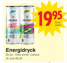 Matöppet Energidryck erbjuda