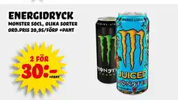 Nelins energidryck erbjuda