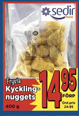 Supergrossen Kycklingnuggets erbjuda