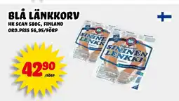Nelins blå länkkorv erbjuda