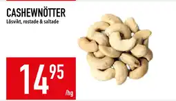 Matdax CASHEWNÖTTER erbjuda