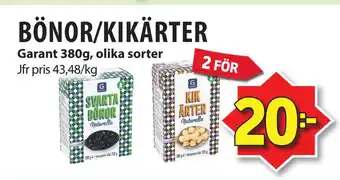 Matvärlden Tensta BÖNOR/KIKÄRTER erbjuda