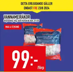 Matdax VANNAMEIRÄKOR erbjuda