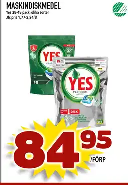 MatArket MASKINDISKMEDEL erbjuda