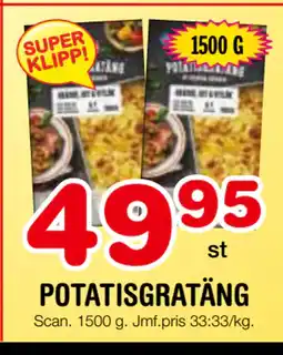 Nya Pulsen POTATISGRATÄNG erbjuda