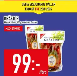 Matdax KRÄFTOR erbjuda