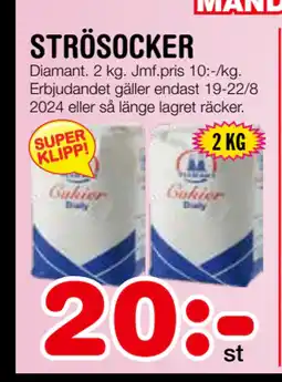 STRÖSOCKER