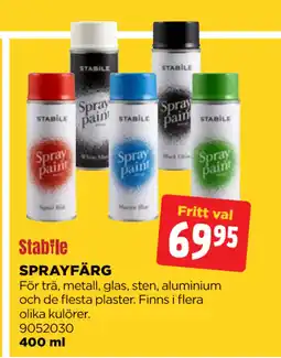 Jem&Fix SPRAYFÄRG erbjuda