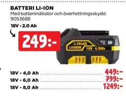 Jem&Fix BATTERI LI-ION erbjuda