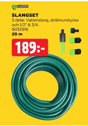 Jem&Fix SLANGSET erbjuda