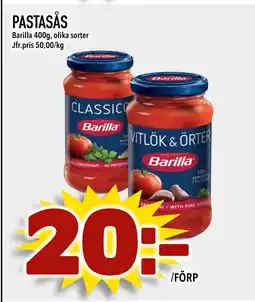 Din Mat PASTASÅS erbjuda