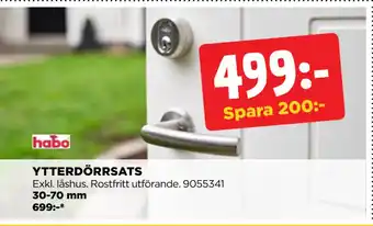 Jem&Fix YTTERDÖRRSATS erbjuda