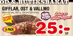 Nya Pulsen GIFFLAR, OST & VALLMO erbjuda