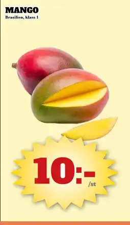 Bonum Matmarknad MANGO erbjuda