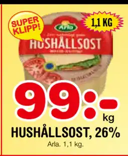 Nya Pulsen HUSHÅLLSOST, 26% erbjuda