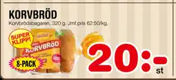 Nya Pulsen KORVBRÖD erbjuda