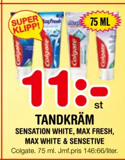 Nya Pulsen TANDKRÄM erbjuda