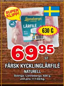 Nya Pulsen FÄRSK KYCKLINGLÅRFILÉ erbjuda