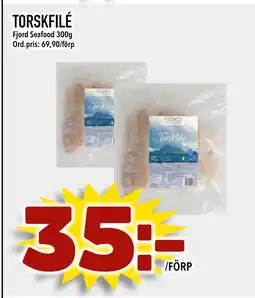 Din Mat TORSKFILÉ erbjuda