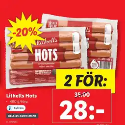Lidl Lithells Hots erbjuda