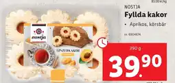 Lidl Fyllda kakor erbjuda