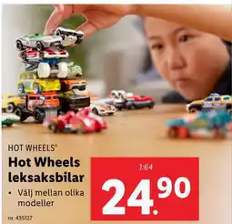 Lidl Hot Wheels leksaksbilar erbjuda