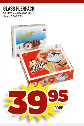 Nya Pulsen GLASS FLERPACK erbjuda