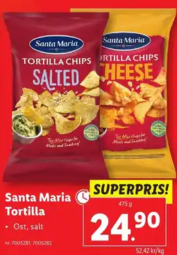 Lidl Santa Maria Tortilla erbjuda