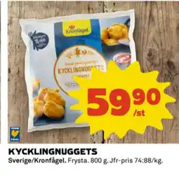Coop Kronfågel kycklingnuggets erbjuda