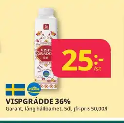Tempo Garant vispgrädde erbjuda