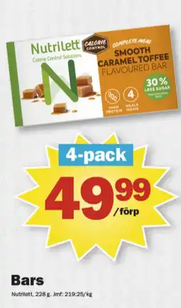 Pekås Nutrilett bar erbjuda