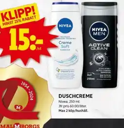 ICA Kvantum DUSCHCREME erbjuda