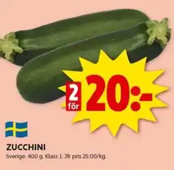 ICA Kvantum ZUCCHINI erbjuda