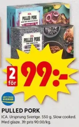 ICA Kvantum PULLED PORK erbjuda