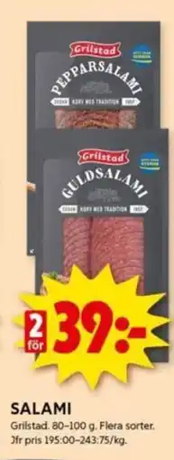 ICA Kvantum SALAMI Grilstad erbjuda